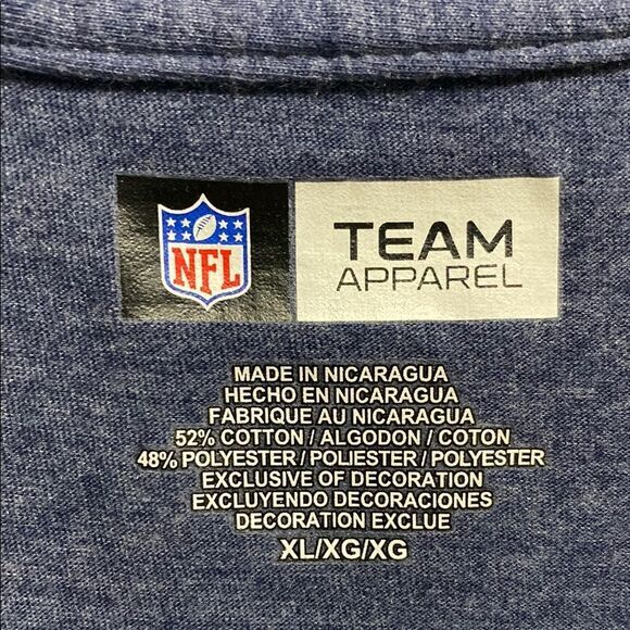 Seattle Seahawks NFL Team Apparel Blue Graphic‎ Tee XL - Picture 2 of 10